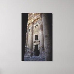 Impressão Em Tela Petra - Jordânia