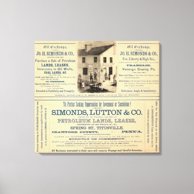 Impressão Em Tela Petroleiro Exchange, empresas Simounes (Frente)