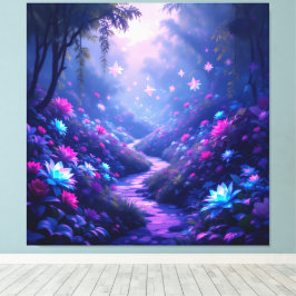 Impressão Em Tela Pfad der Rosen