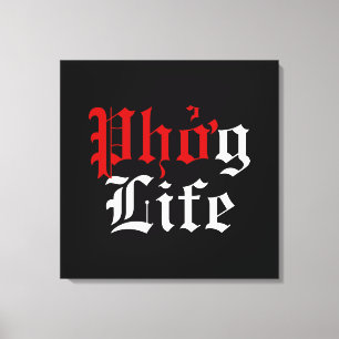 Impressão Em Tela Phở g Life