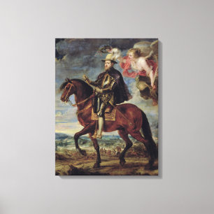 Impressão Em Tela Philip II coroado pela vitória, 1628