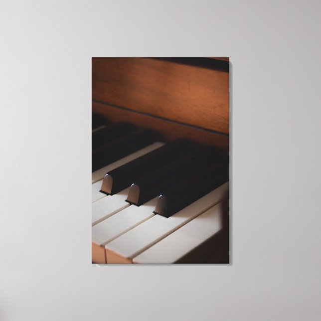 Impressão Em Tela Piano bonito (Frente)