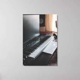 Impressão Em Tela Piano incrível