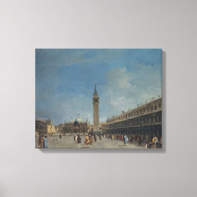 Impressão Em Tela Piazza San Marco (Frente)
