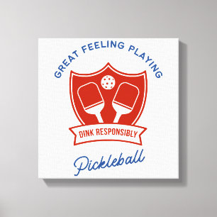 Impressão Em Tela Pickleball legal design para vestir