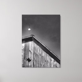 Impressão Em Tela Pico de Barn Contra o Céu