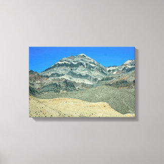 Impressão Em Tela Picos em Camadas do Deserto de Mojave