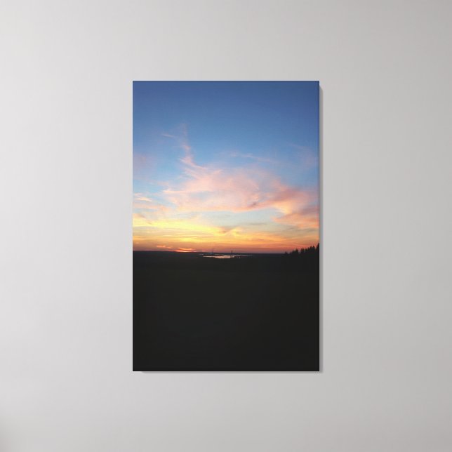 Impressão Em Tela Pictou no horizonte (Frente)