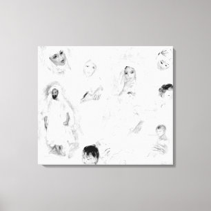 Impressão Em Tela Pierre árabes de Renoir um  