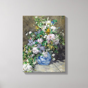 Impressão Em Tela Pierre-Auguste Renoir - Buquê Primavera