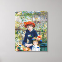Pierre-Auguste Renoir - Duas irmãs no terraço