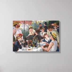 Impressão Em Tela Pierre-Auguste Renoir - Luncheon do Partido Barco