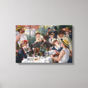 Impressão Em Tela Pierre-Auguste Renoir - Luncheon do Partido Barco