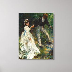Impressão Em Tela Pierre-Auguste Renoir - O Passeio