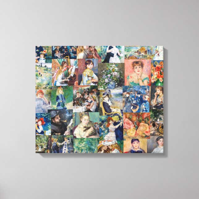 Impressão Em Tela Pierre-Auguste Renoir - Obras-primas (Frente)