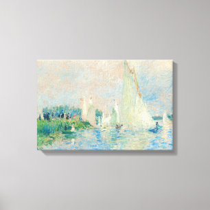 Impressão Em Tela Pierre-Auguste Renoir - Regata em Argenteuil