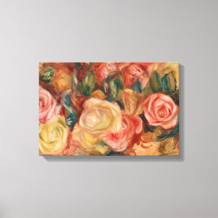 Impressão Em Tela Pierre-Auguste Renoir - Rosas