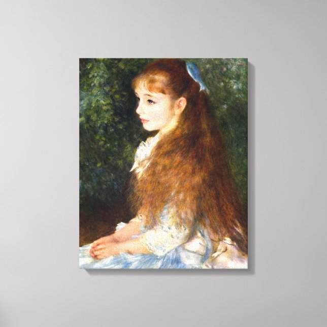 Impressão Em Tela Pierre Renoir - Irene Cahen d Anvers (Frente)