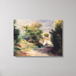 Impressão Em Tela Pierre uma paisagem de Renoir perto de Cagnes