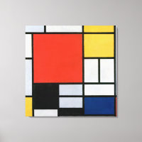 Piet Mondrian Red, Yellow, Blue e Black (1921)