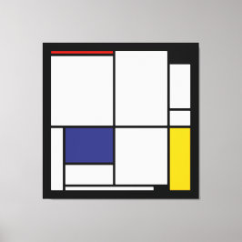 Impressão Em Tela Piet Mondrian, Tableau 1