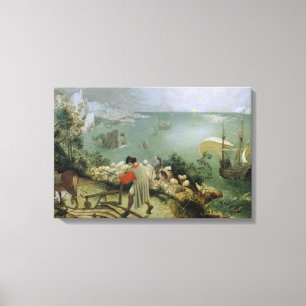 Impressão Em Tela Pieter Bruegel a pessoa idosa - queda da paisagem