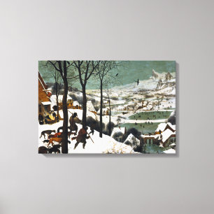 Impressão Em Tela Pieter Bruegel os caçadores mais velhos na neve