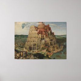 Impressão Em Tela Pieter Bruegel, Torre Mais Velho de Babel