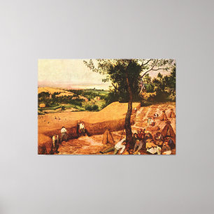Impressão Em Tela Pieter Bruegel's The Harvesters (1565)