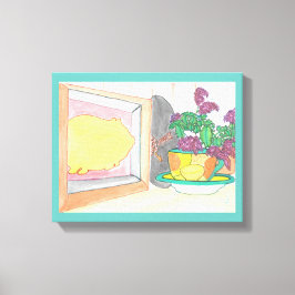 Impressão Em Tela Pig Cookie