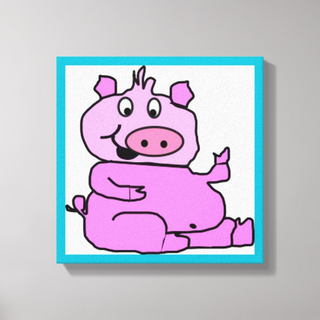 Impressão Em Tela PIGGY bobo (Frente)