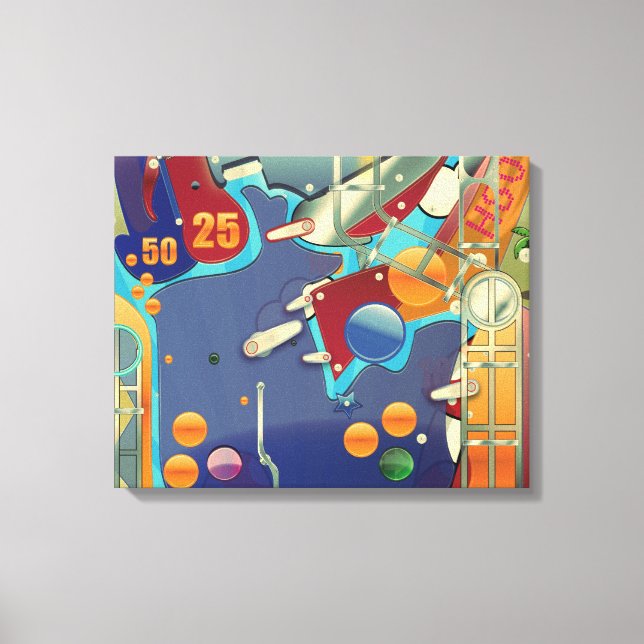 Impressão Em Tela Pinball (Frente)