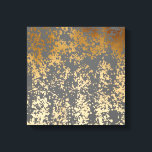 Impressão Em Tela pincéis de ouro e cinza elegantes e falsos pintinh<br><div class="desc">Design na moda moderno e representando dourado falso e pinceladas de cinza.</div>