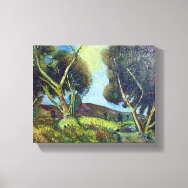 IMPRESSÃO EM TELA PINEWOOD NA TUSCÂNCIA (Frente)