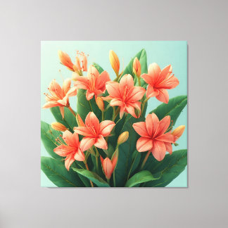 Impressão Em Tela Pink Orchid Flower Arrangement