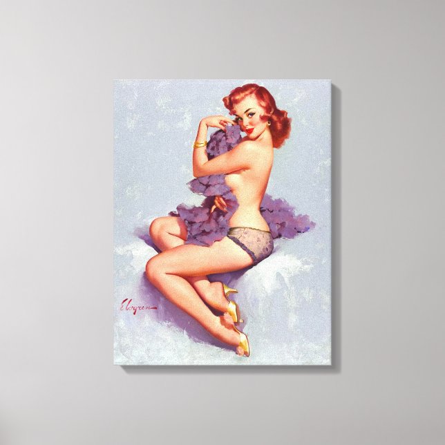 Impressão Em Tela Pino sexy (Frente)