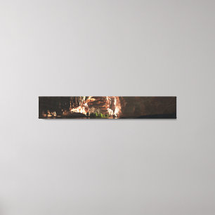 Impressão Em Tela Pintado Canyon Panorama