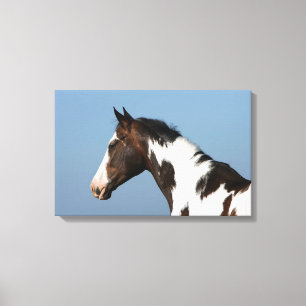 Impressão Em Tela Pinte o Headshot 1 do cavalo