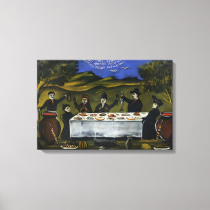 Impressão Em Tela pintor georgiano Niko Pirosmani