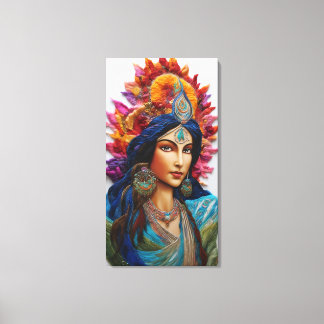 Impressão Em Tela Pintura a óleo em 5D - Shakti