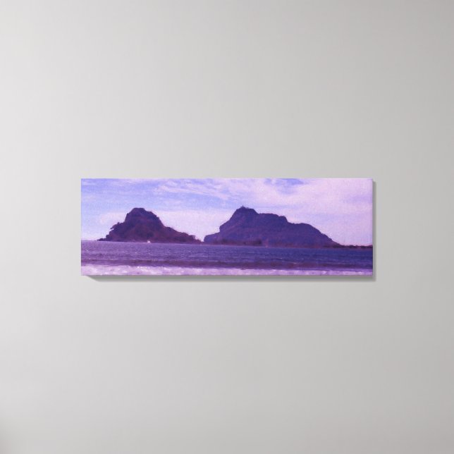 Impressão Em Tela Pintura a óleo na Ilha Stone (Frente)