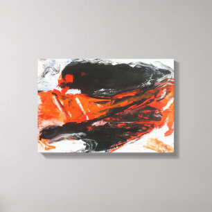 Impressão Em Tela Pintura abstrata do expressionista por Pierre