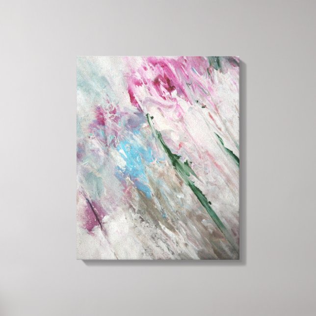 Impressão Em Tela pintura abstrato (Frente)