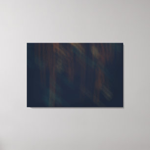 Impressão Em Tela Pintura abstrato azul escura