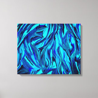 Impressão Em Tela Pintura Acrílica