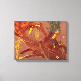 Impressão Em Tela Pintura acrílica original impressa como