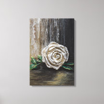 Pintura Acrílica Rosa Branca