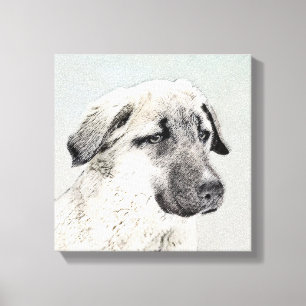 Impressão Em Tela Pintura Anatólia de Pastores - Arte Original de C