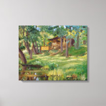 Pintura da Bennett Springs Spring View Tackle Shop