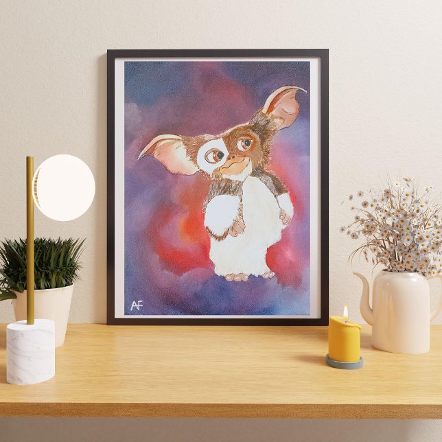 Impressão Em Tela Pintura da Criatura Oriental por Alfred Fox (Not Actual Size)